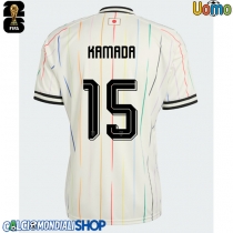Maglie da calcio Giappone Daichi Kamada #15 Seconda Maglia Mondiali 2026  Manica Corta